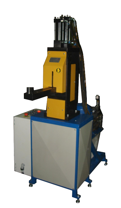 Станок для закрытия концов профиля  